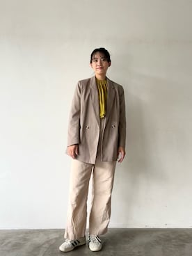 「H&M（エイチ・アンド・エム）のアイテム」を使った、AiRiさん（レディース・160cm）の夏コーディネート
