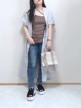 maru☺︎さん（レディース・153cm）の夏コーディネート