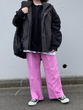 maru☺︎さん（レディース・153cm）の冬コーディネート