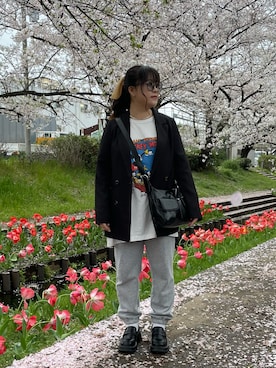maru☺︎さん（レディース・153cm）の春コーディネート