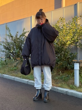 maru☺︎さん（レディース・153cm）の冬コーディネート