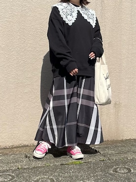 maru☺︎さん（レディース・153cm）の春コーディネート