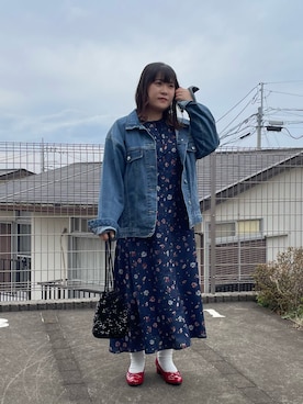 「GRL（グレイル）のアイテム（パンプス）」を使った、maru☺︎さん（レディース・153cm）の春コーディネート