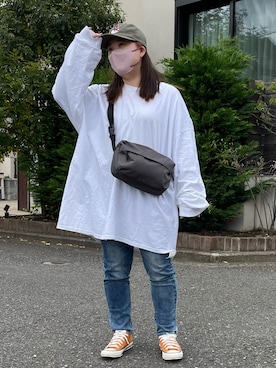 maru☺︎さん（レディース・153cm）の春コーディネート