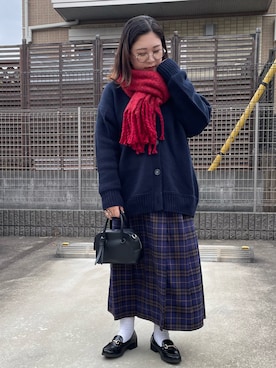 maru☺︎さん（レディース・153cm）の冬コーディネート
