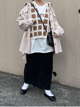 maru☺︎さん（レディース・153cm）の春コーディネート