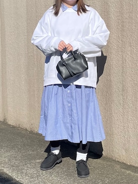 maru☺︎さん（レディース・153cm）の冬コーディネート