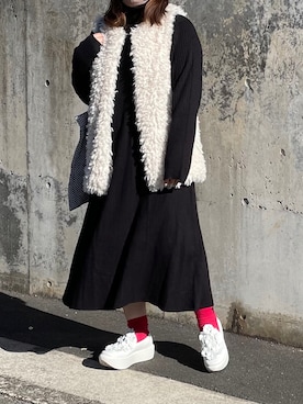 maru☺︎さん（レディース・153cm）の冬コーディネート