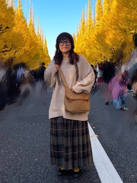 「BRADY」｜maru☺︎さん（レディース・153cm）の冬コーディネート