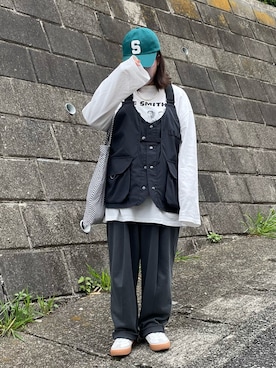 フィッシングベスト のレディース人気ファッションコーディネート Wear