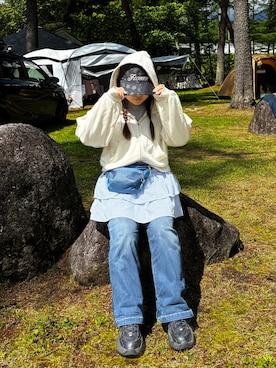 maru☺︎さん（レディース・153cm）の春コーディネート