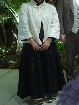 「PERNA（ペルナ）のアイテム」を使った、Yuiさん（レディース・158cm）の冬コーディネート