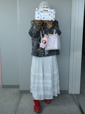 「アイテム（帽子）」を使った、Yuiさん（レディース・158cm・30代）の冬コーディネート