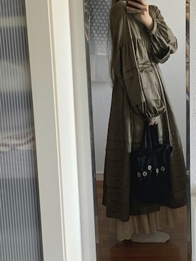 「アイテム（ハンドバッグ）」を使った、Yuiさん（レディース・158cm・20代）の秋コーディネート