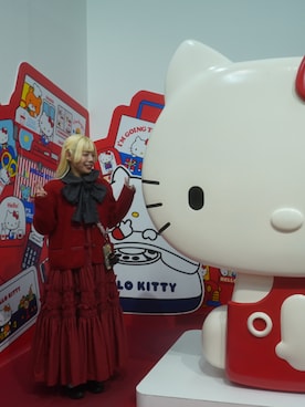 「PERNA（ペルナ）のアイテム」を使った、Yuiさん（レディース・158cm）の冬コーディネート