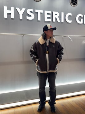 akira_hysさん（メンズ・175cm）の冬コーディネート
