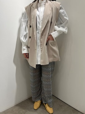 「アーバンリサーチ」｜「アイテム（その他）」を使った、harunaさん（レディース・159cm）の冬コーディネート