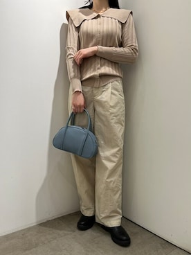 「SMELLY（スメリー）のアイテム（その他）」を使った、harunaさん（レディース・159cm）の冬コーディネート
