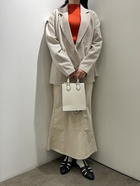 「アーバンリサーチ」｜「アイテム（その他）」を使った、harunaさん（レディース・159cm）の春コーディネート