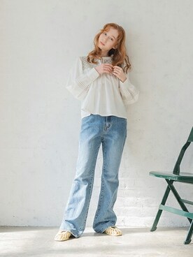 Crispさん（レディース・160cm）の春コーディネート