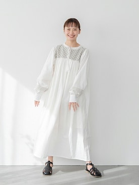 「Crisp」｜Crispさん（レディース・153cm）の春コーディネート