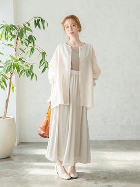 Crispさん（レディース・160cm）の春コーディネート