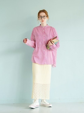 「Crisp」｜Crispさん（レディース・160cm）の春コーディネート