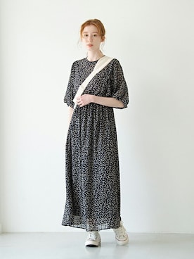 「Crisp（クリスプ）のアイテム（バッグ）」を使った、Crispさん（レディース・160cm）の春コーディネート