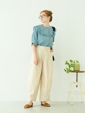 Crispさん（レディース・160cm）の夏コーディネート