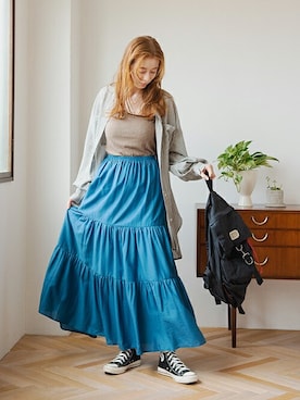 Crispさん（レディース・160cm）の夏コーディネート