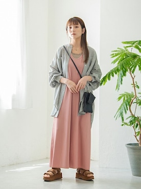 Crispさん（レディース・157cm）の夏コーディネート