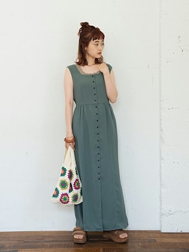 Crispさん（レディース・161cm）の夏コーディネート