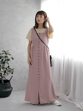 Crispさん（レディース・157cm）の夏コーディネート