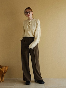 Crispさん（レディース・160cm）の秋コーディネート