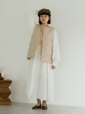 「クリスプ」｜「アイテム（ジャケット/アウター）」を使った、Crispさん（レディース・155cm）の秋コーディネート