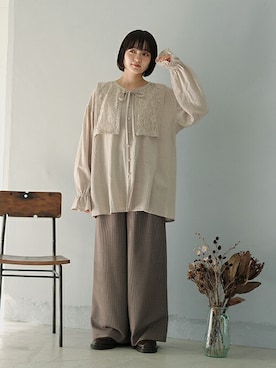 「Crisp」｜Crispさん（レディース・155cm）の冬コーディネート