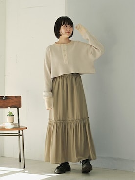 Crispさん(レディース・155cm)の冬コーディネート