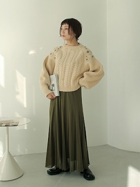 「Crisp」｜Crispさん（レディース・157cm）の冬コーディネート