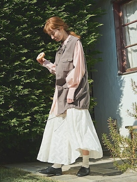 Crispさん（レディース・160cm）の春コーディネート