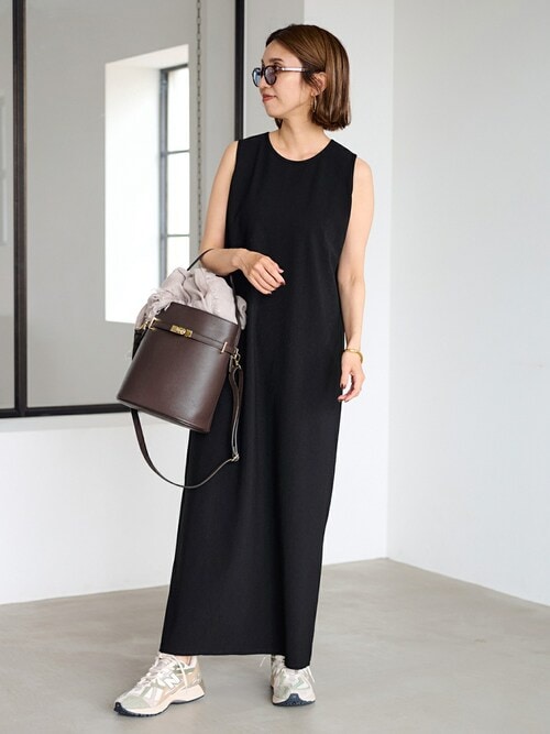 AULENTTI/オウレンティワンハンドル金具付きbasketバック