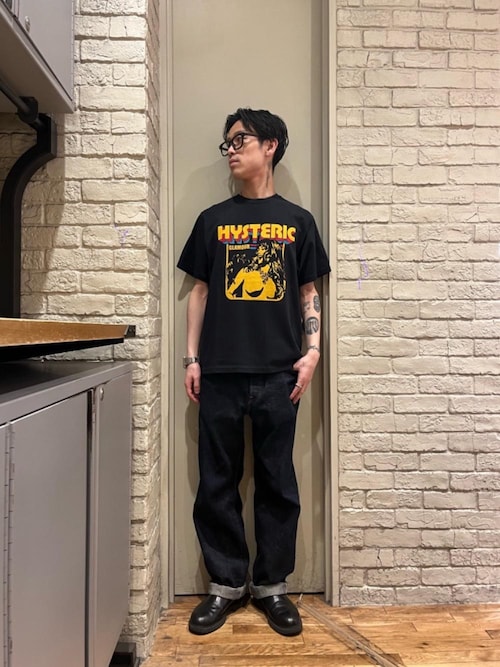 HYSTERIC GLAMOUR ヒステリックグラマー タイガー 黒 Tシャツ HYSTERIC GLAMOUR ヒステリックグラマー タイガー 黒 Tシャツ