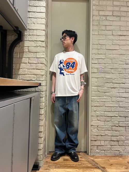 早い者勝ち！【ヒステリックグラマー】HYS’84 Tシャツ HYS'84 Tシャツ（Tシャツ/カットソー）｜HYSTERIC GLAMOUR