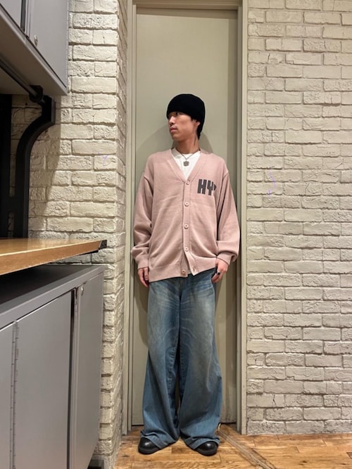 デニムワイドパンツ