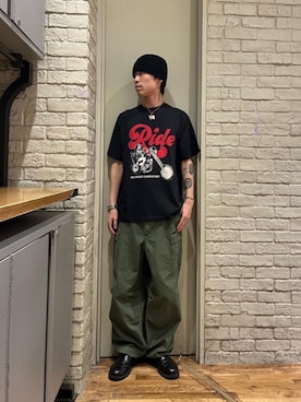 「HYSTERIC GLAMOUR（ヒステリックグラマー）のアイテム」を使った、seiyaさん（メンズ・175cm）の夏コーディネート