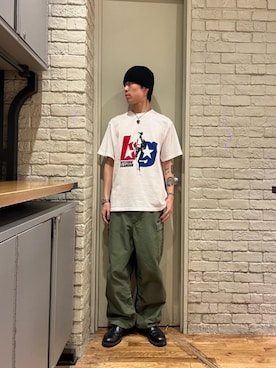「HYSTERIC GLAMOUR（ヒステリックグラマー）のアイテム」を使った、seiyaさん（メンズ・175cm）の夏コーディネート