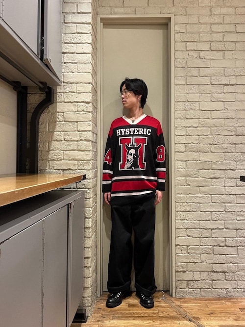 SPEAK NO EVILジャカード プルオーバー（ニット/セーター）｜HYSTERIC