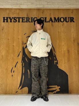 「HYSTERIC GLAMOUR（ヒステリックグラマー）のアイテム（ブルゾン）」を使った、seiyaさん（メンズ・175cm）の冬コーディネート