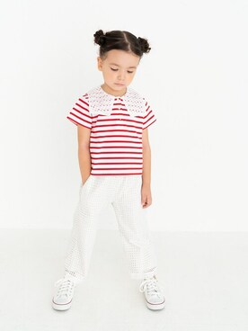 「maarook（マルーク）のアイテム」を使った、Wonder apartmentさん（キッズ・110cm）の夏コーディネート