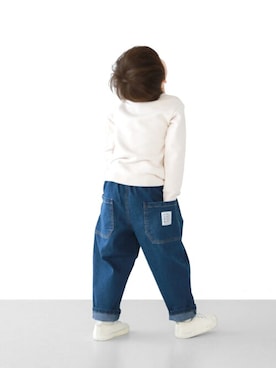 「L.COPECK（エルコペック）のアイテム（パンツ）」を使った、Wonder apartmentさん（キッズ・110cm）の秋コーディネート