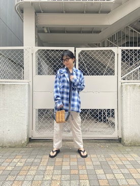 「グラミチ女子」｜小林さん（レディース・155cm）の春コーディネート
